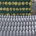 PVC revestido / galvanizado Chain Link Fence